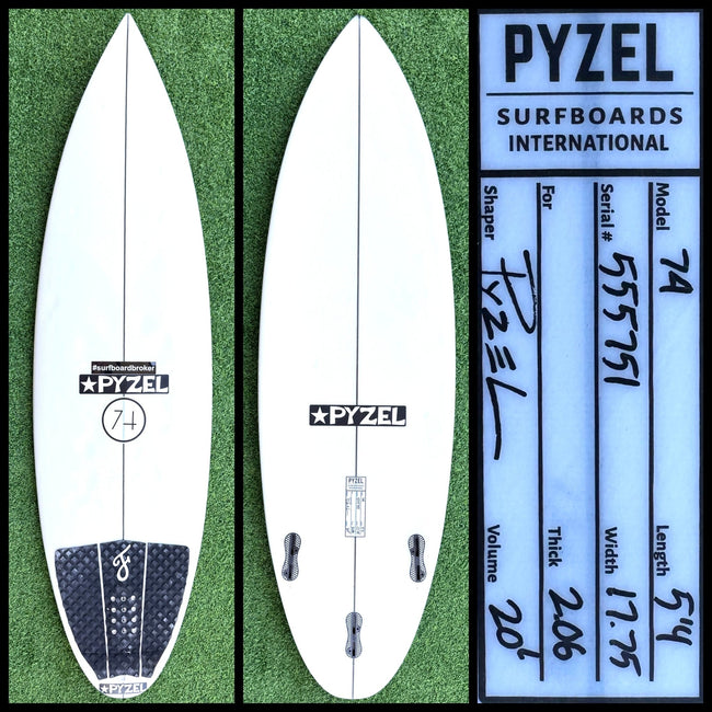 Pyzel Surfboard 5'4 20L (USED) - Surfboardbroker