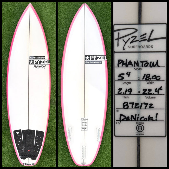 Pyzel Surfboard 5'4 22L (USED) - Surfboardbroker