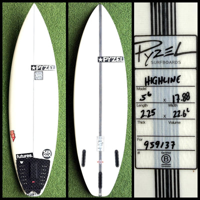 Pyzel Surfboard 5'6 22L (USED) - Surfboardbroker
