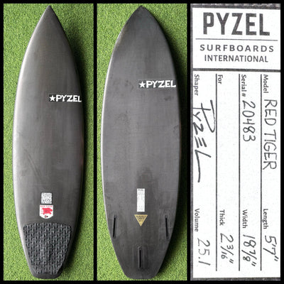 Pyzel Surfboard 5'7 25L (USED) - Surfboardbroker