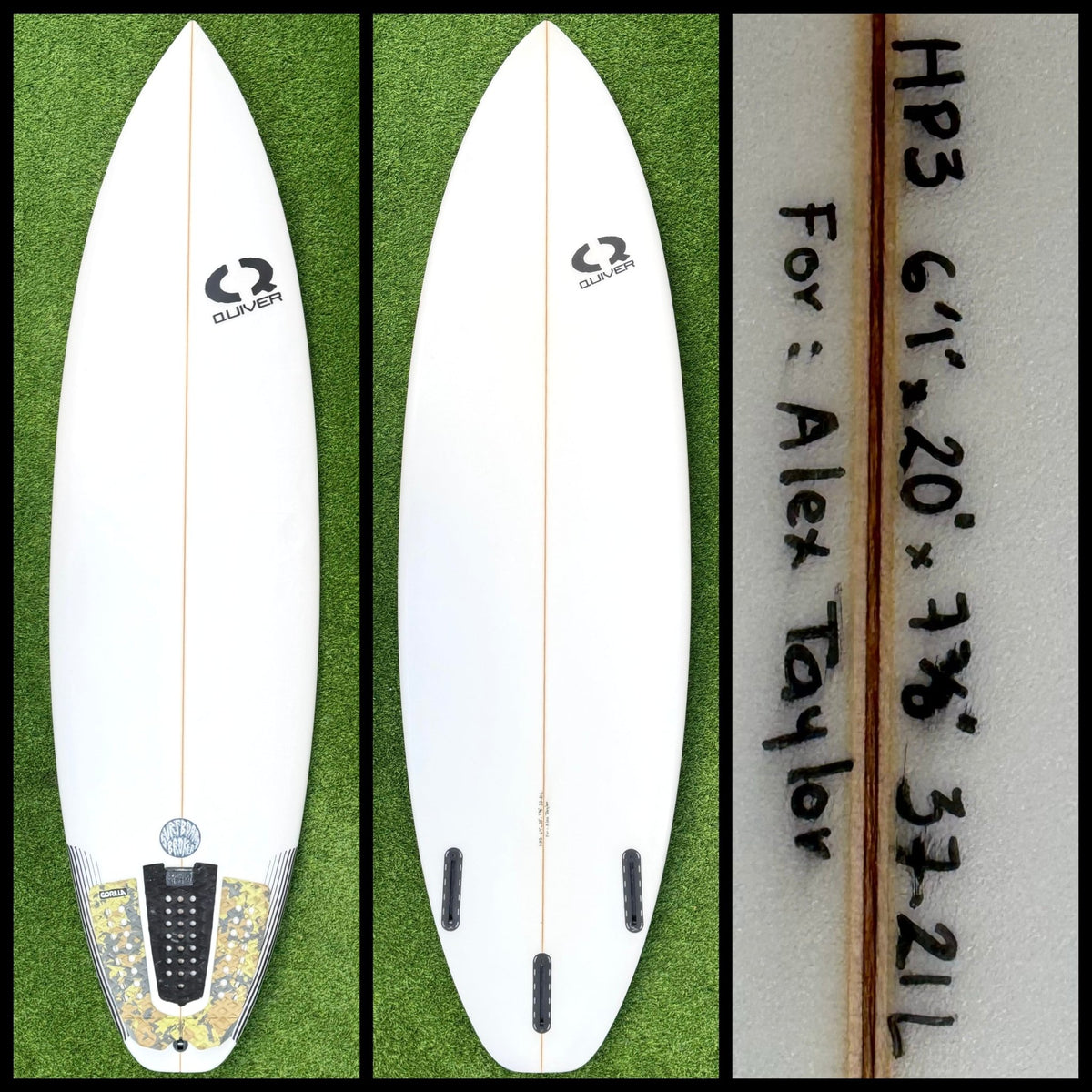 Quiver Surfboard 6'1 37L (USED) - Surfboardbroker