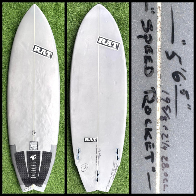 Rat Surfboard 5'6 28L (USED) - Surfboardbroker