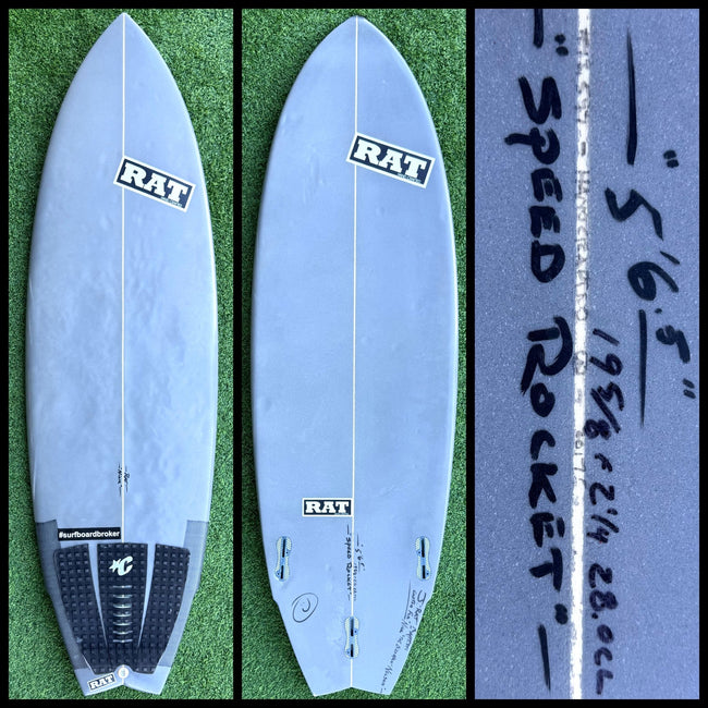 RAT Surfboard 5'6 28L (USED) - Surfboardbroker