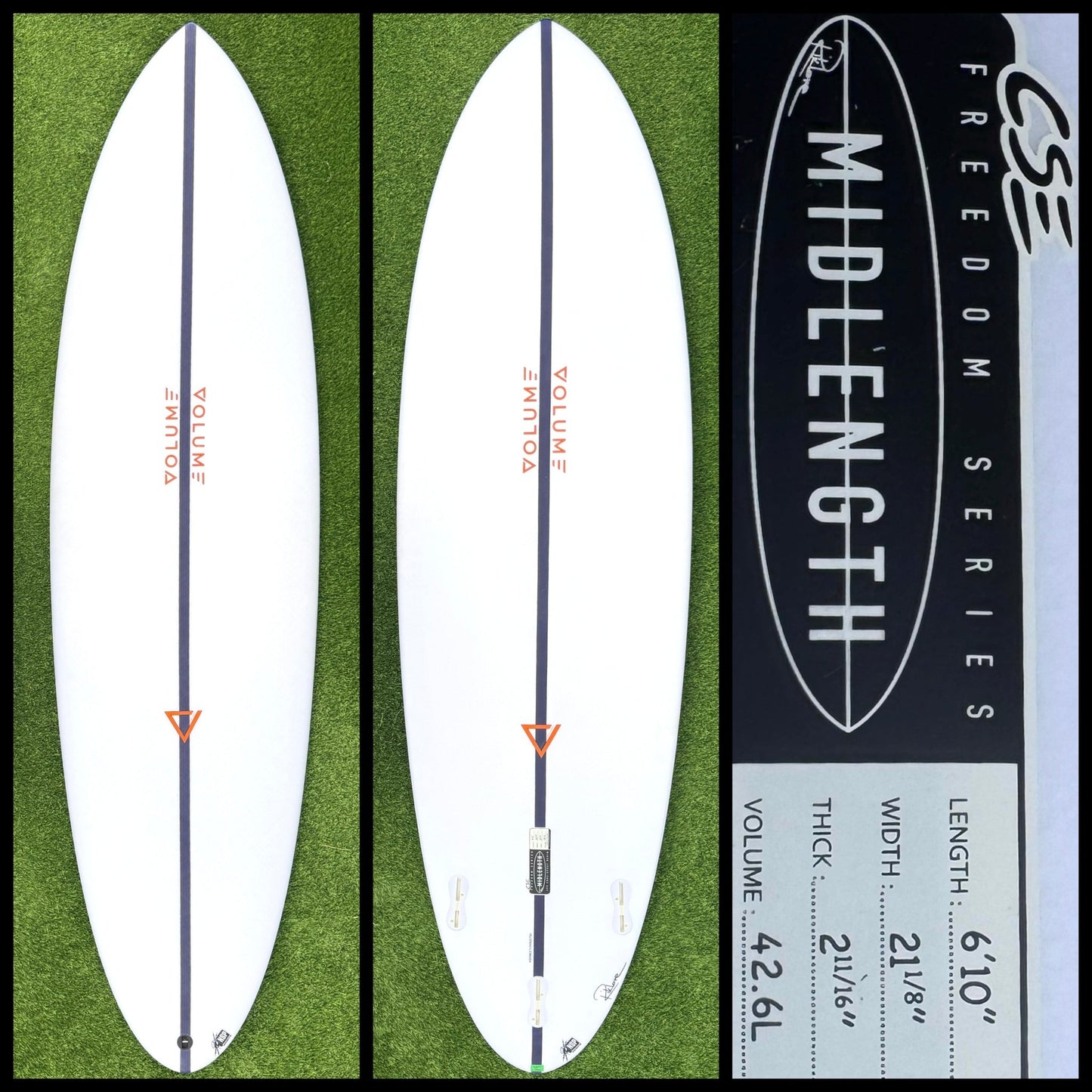 Richie Lovett Surfboard 6'10 42L (NEW) - Surfboardbroker