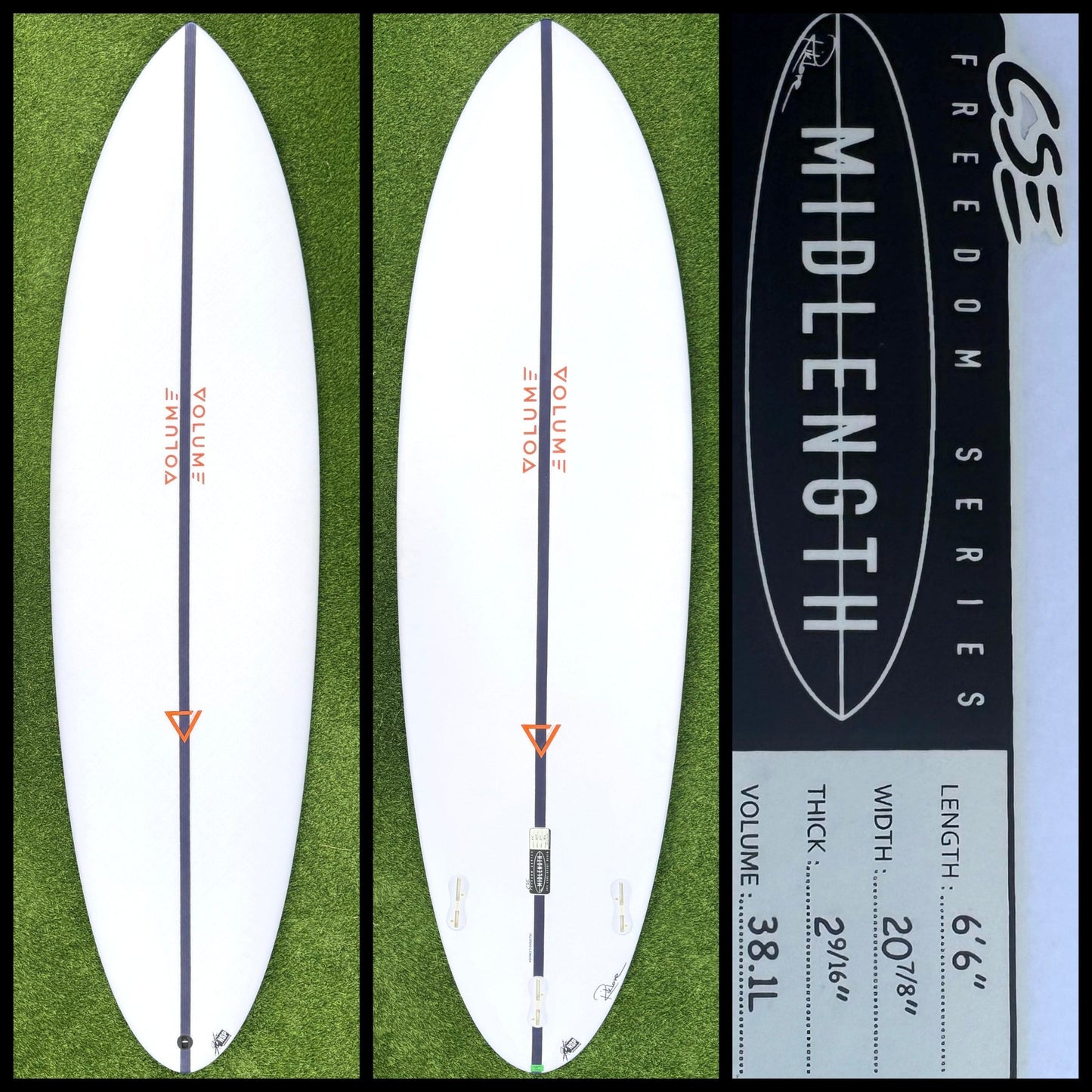 Richie Lovett Surfboard 6'6 38L (NEW) - Surfboardbroker