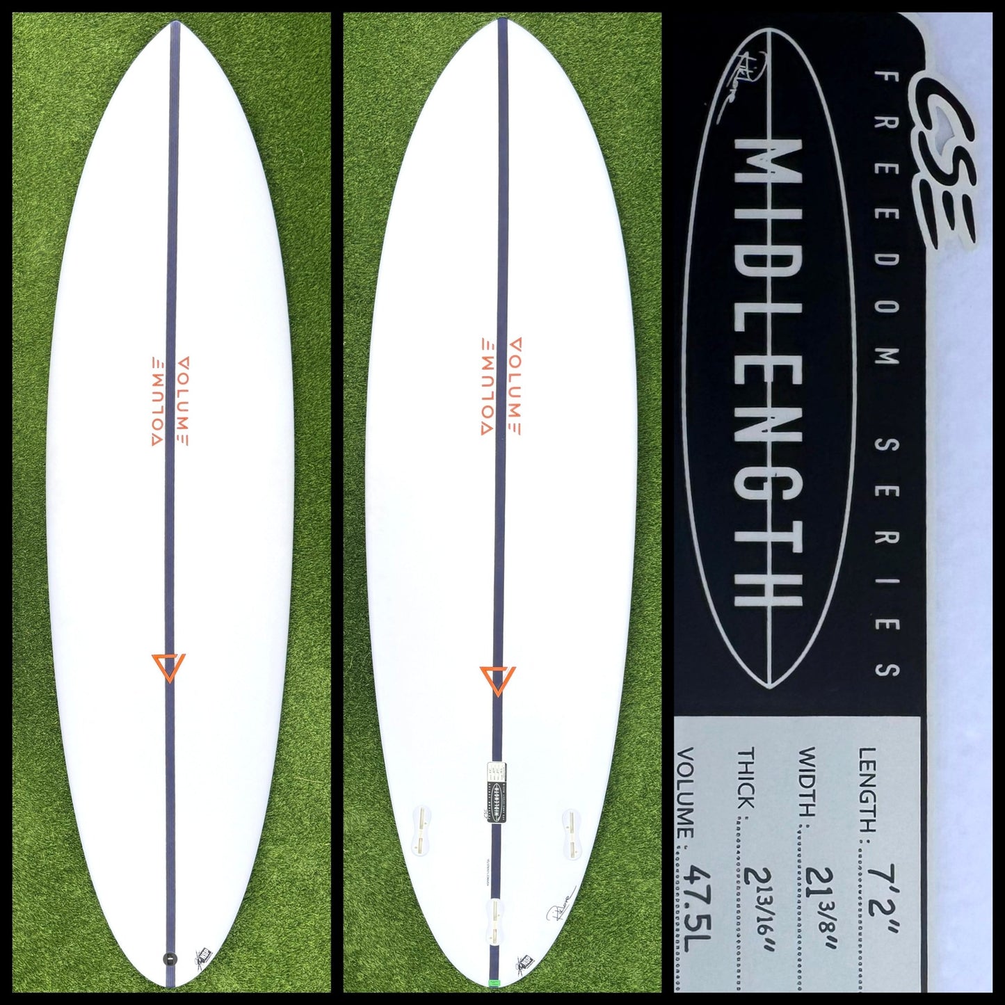 Richie Lovett Surfboard 7'2 47L (NEW) - Surfboardbroker