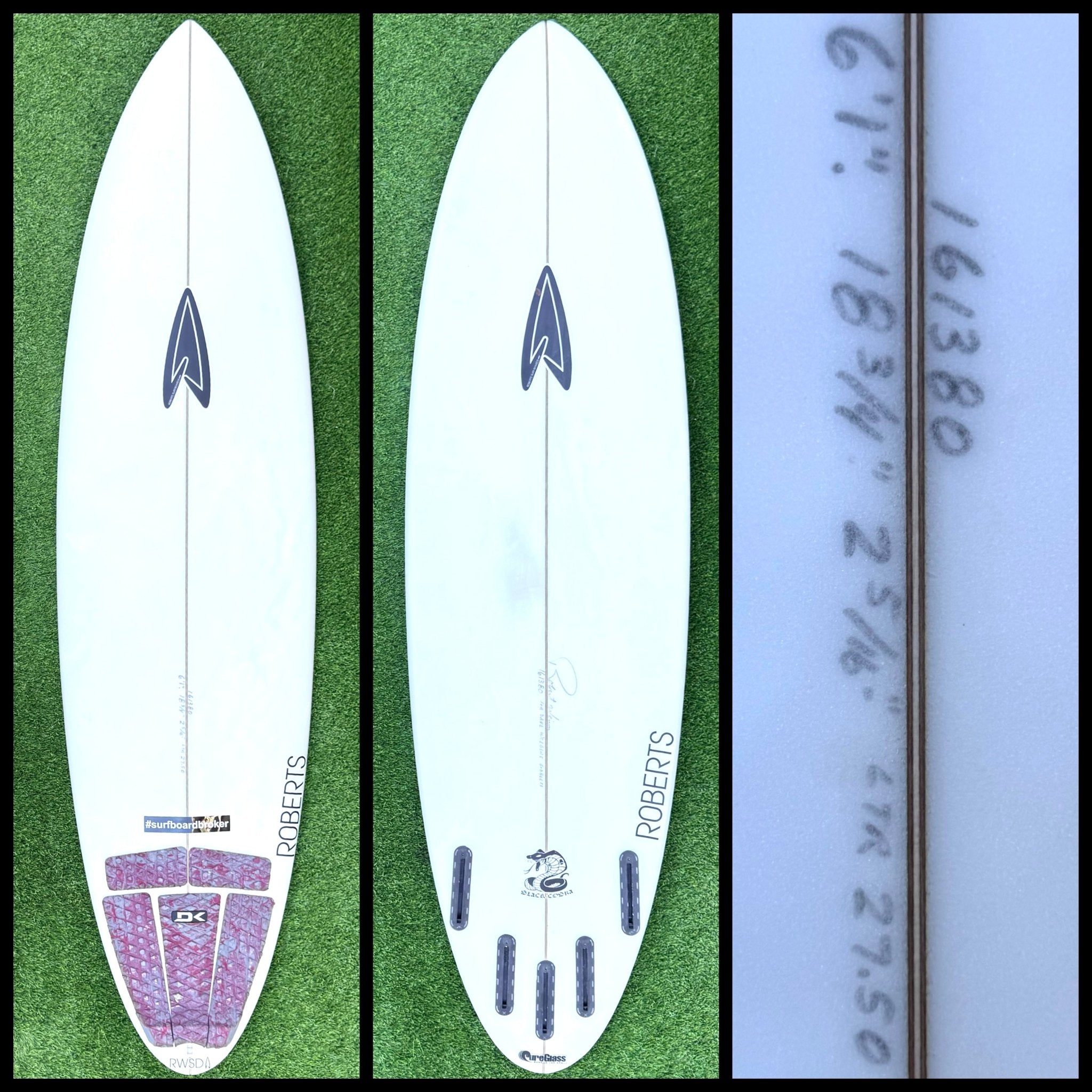 ROBERTSサーフボード ROBERTS SURFBOARDS: WHITE DIAMOND - Roberts Surfboards