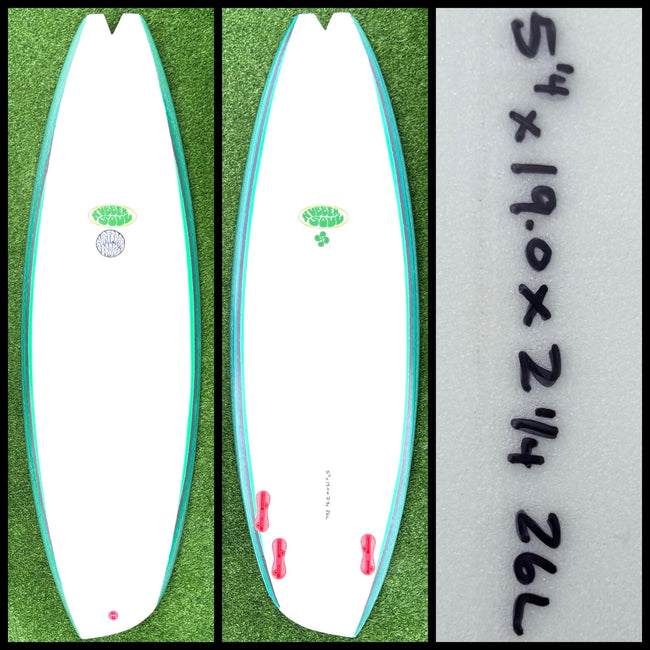 Rubber Soul Surfboard 5’4 26L (USED) - Surfboardbroker