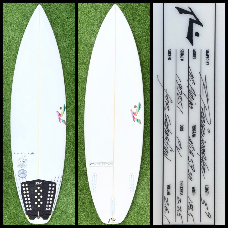 Rusty Surfboard 5’9 26L (USED) - Surfboardbroker