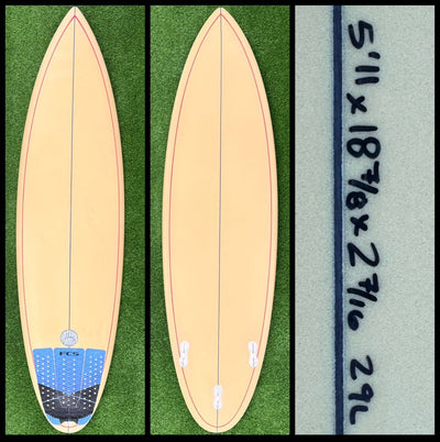 Rusty Surfboard x Stab In The Dark 5’11 29L Kolohe Andino Surfboard (USED) - Surfboardbroker