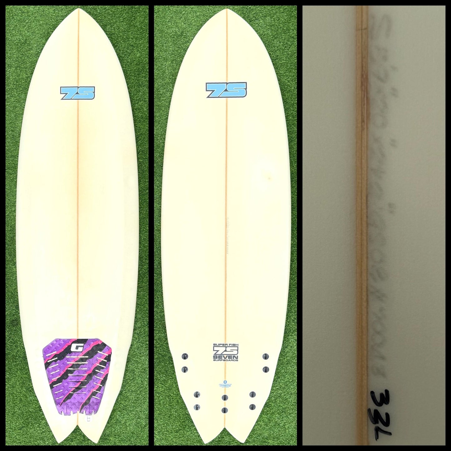 Seven Surfboard 5'9 33L (USED) - Surfboardbroker