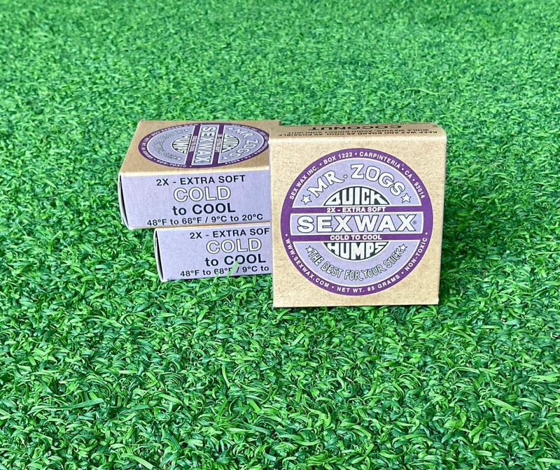 Sex Wax (Cold/Cool) (3 Pack) - Surfboardbroker