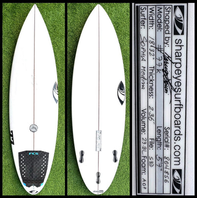Sharp Eye Surfboard 5’7 23L (USED) - Surfboardbroker