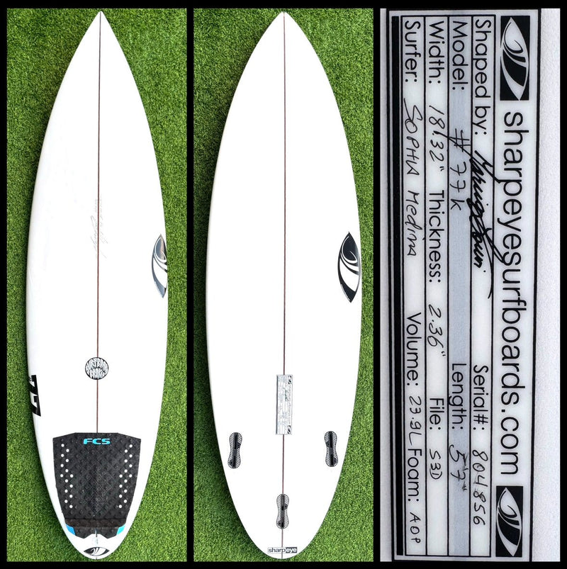 Sharp Eye Surfboard 5’7 23L (USED) - Surfboardbroker