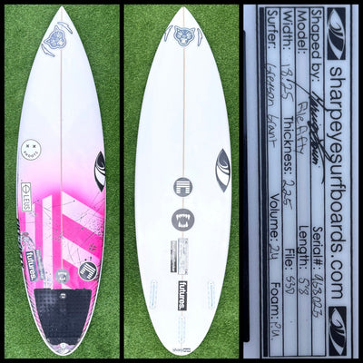 Sharp Eye Surfboard 5’8 24L Greyson Grant (USED) - Surfboardbroker
