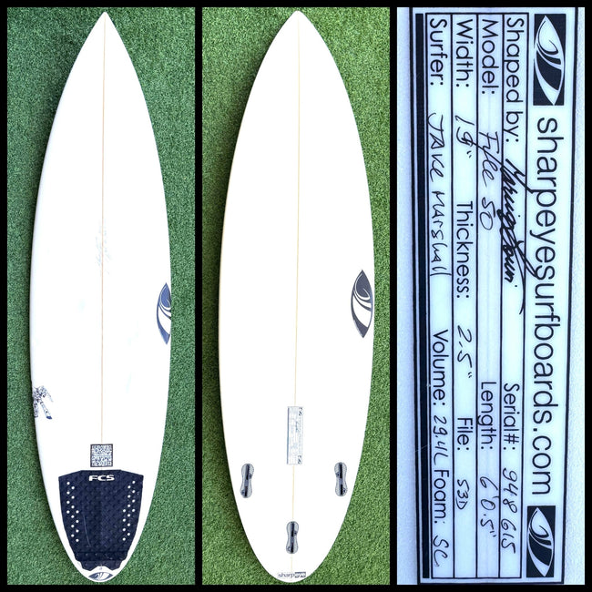 Sharp Eye Surfboard 6'0 29L Jake Marshall (USED) - Surfboardbroker