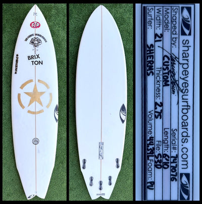 Sharp Eye Surfboard 6'10 44L (Used) - Surfboardbroker