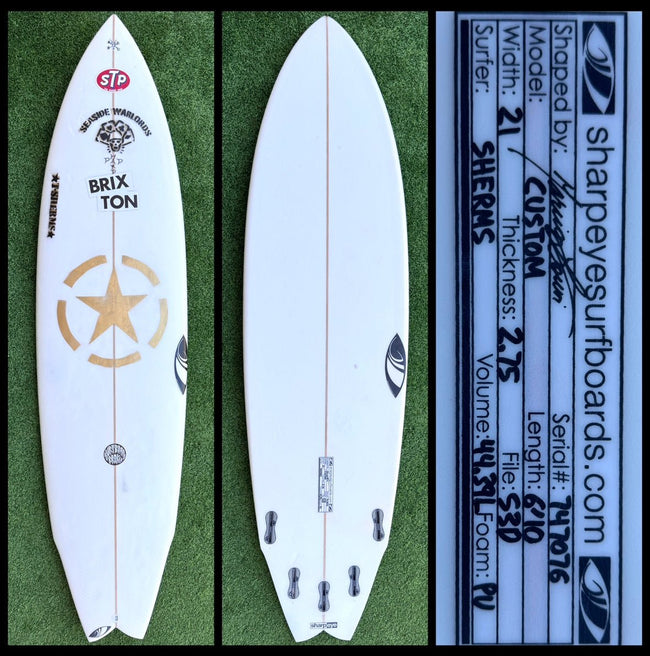 Sharp Eye Surfboard 6'10 44L (Used) - Surfboardbroker