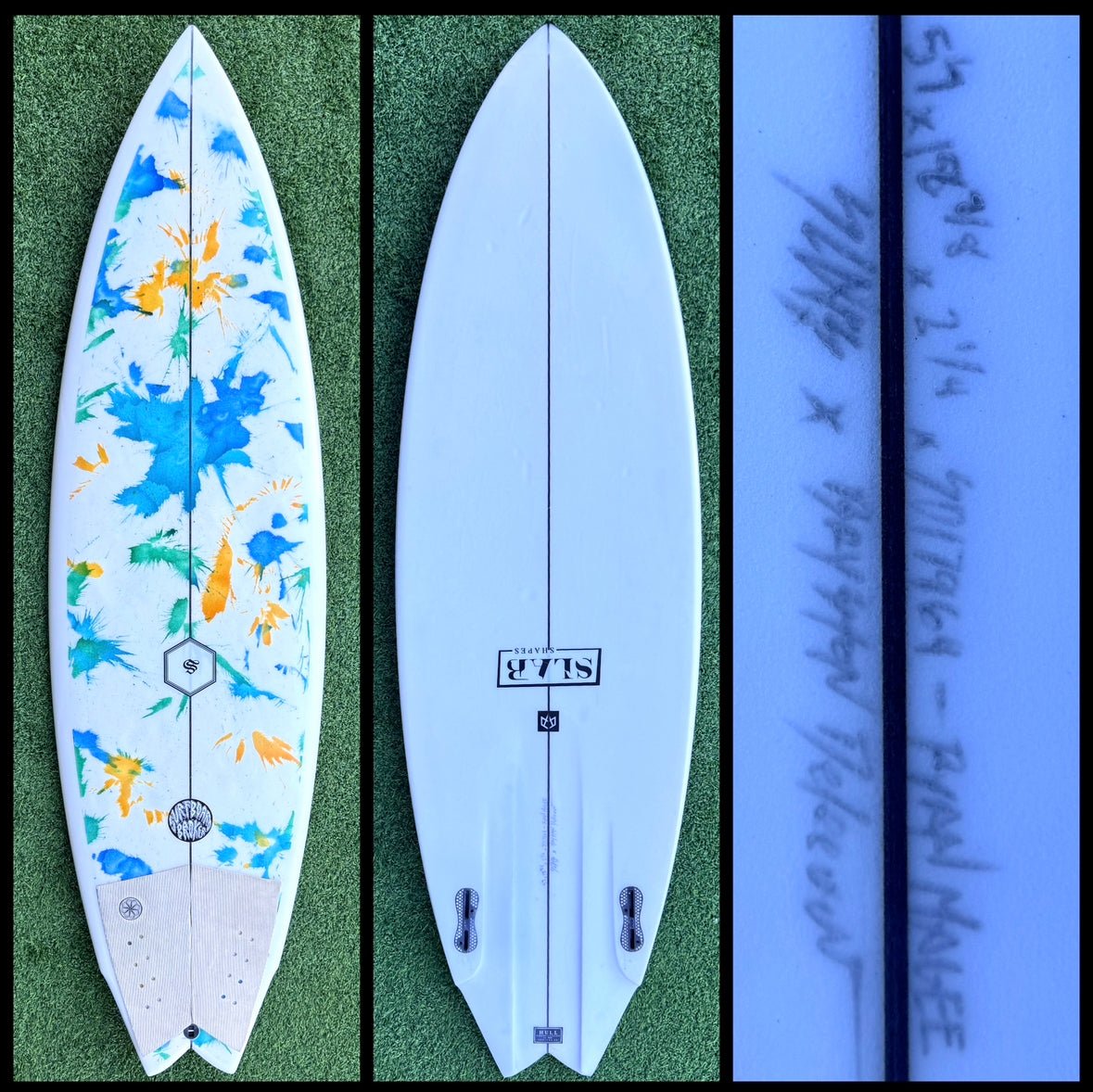 Slab Surfboard 5'7 27L (USED) - Surfboardbroker