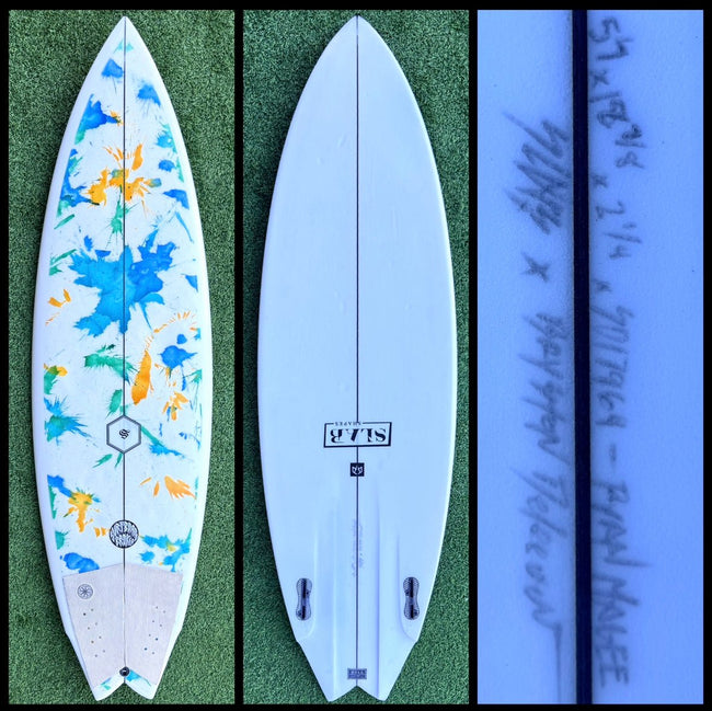Slab Surfboard 5'7 27L (USED) - Surfboardbroker