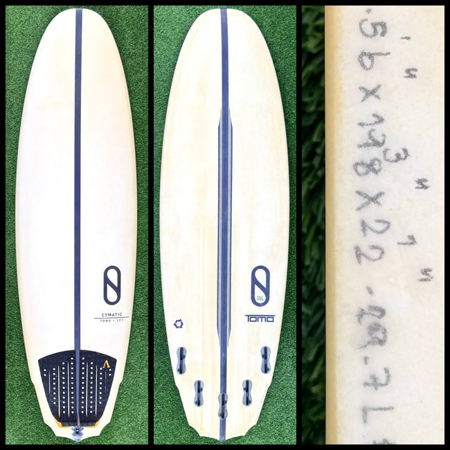 Slater Design x Tomo Surfboard 5'6 29L (USED) - Surfboardbroker