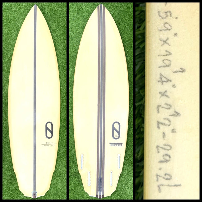 Slater Designs x Tomo Surfboard 5'9 29L (USED) - Surfboardbroker