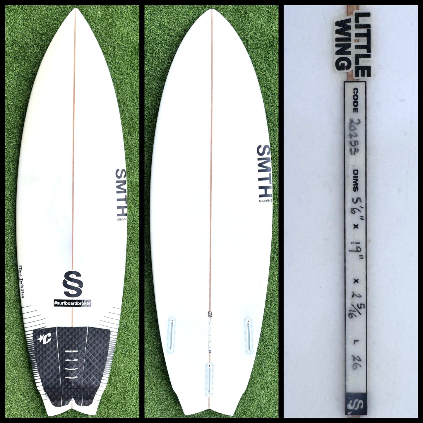 SMTH Surfboard 5'6 26L (USED) - Surfboardbroker