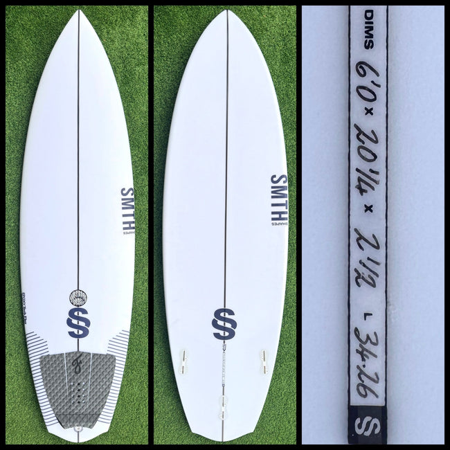 SMTH Surfboard 6'0 34L (USED) - Surfboardbroker