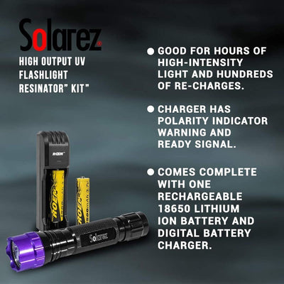 Solarez High Output UV Flashlight "Resinator" Kit - Surfboardbroker