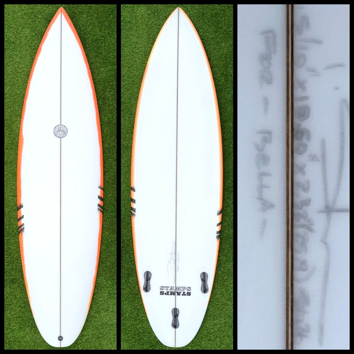 Stamps Surfboard 5'10 25L (NEW) - Surfboardbroker