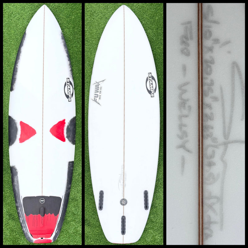 Stamps Surfboard 5’10 34L Chad Wells (USED) - Surfboardbroker