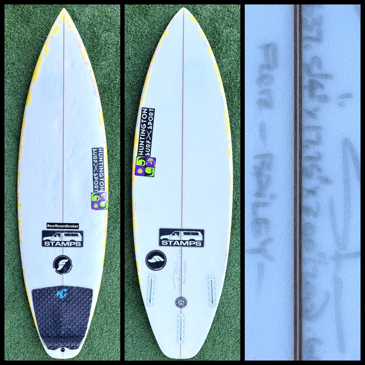 Stamps Surfboard 5'4 20L Bailey Turner (USED) - Surfboardbroker