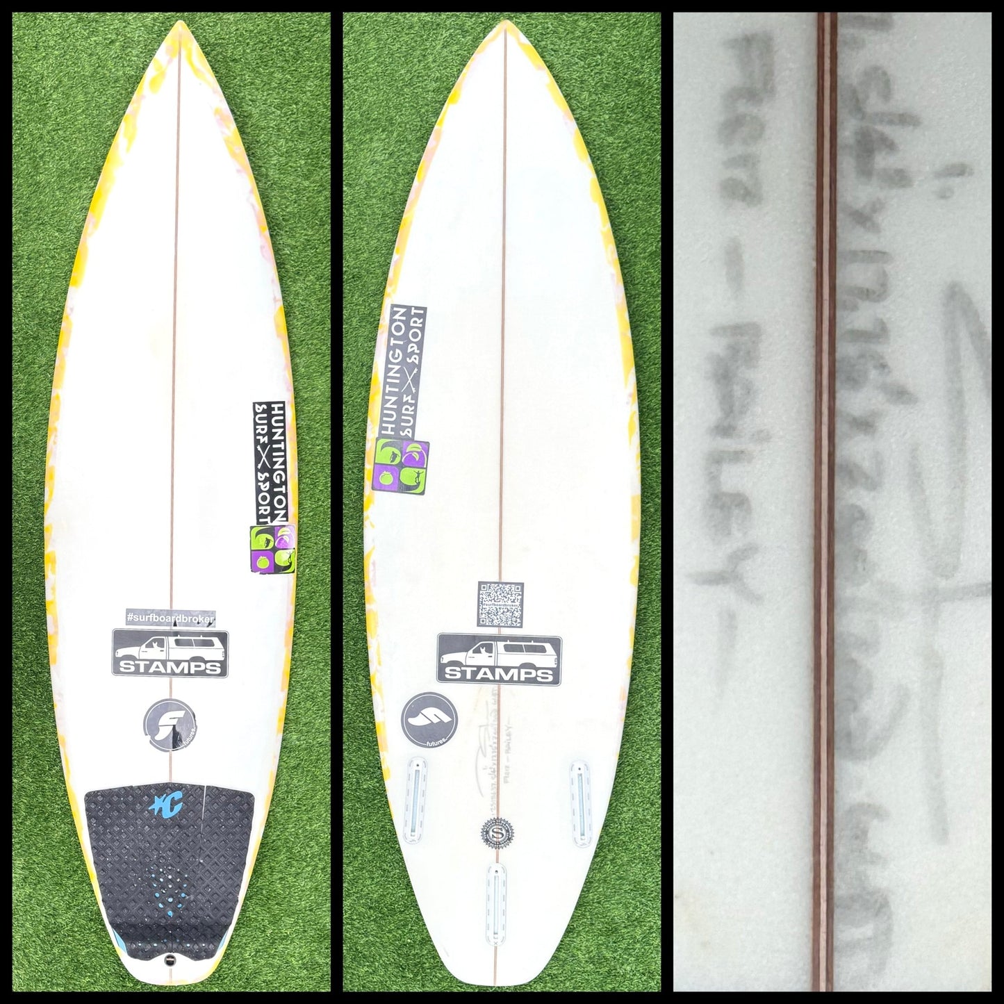 Stamps Surfboard 5'4 20L Bailey Turner (USED) - Surfboardbroker
