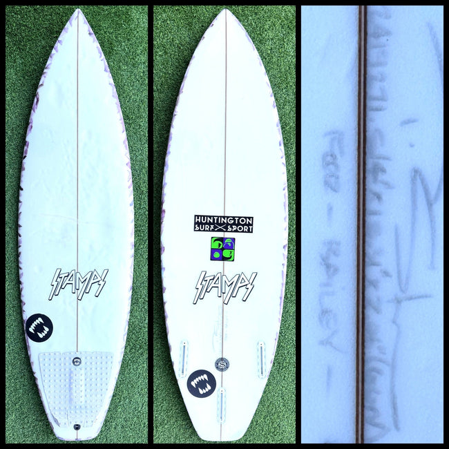 Stamps Surfboard 5'4 21L Bailey Turner (USED) - Surfboardbroker