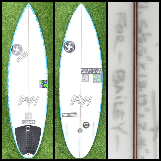 Stamps Surfboard 5'5 23L Bailey Turner (USED) - Surfboardbroker