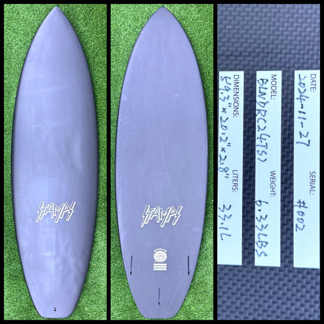Stamps Surfboard 5'9 33L (USED) - Surfboardbroker