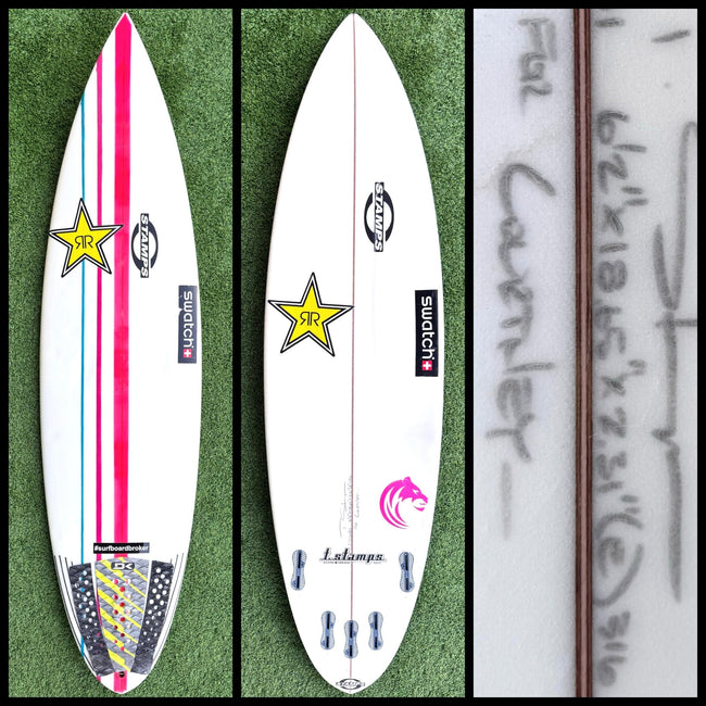 Stamps Surfboard 6'2 28L Courtney Conlogue (USED) - Surfboardbroker