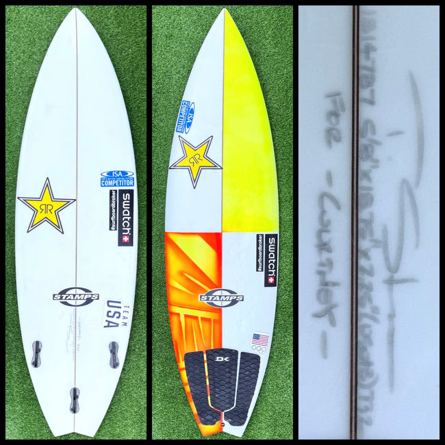 Stamps Surfboards 5'8 26L Courtney Conlogue (USED) - Surfboardbroker