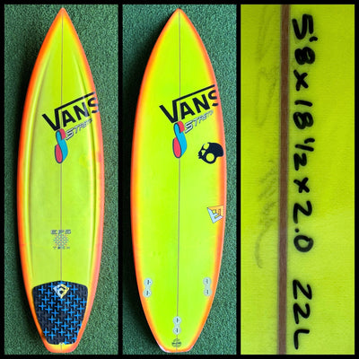 Stretch Surfboard 5'8 22L Dylan Graves (USED) - Surfboardbroker