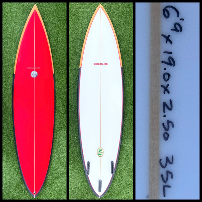 Suhadolnik Surfboard 6'9 35L (NEW) - Surfboardbroker