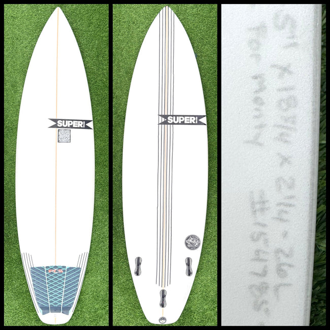 Super Surfboard 5'11 26L (USED) - Surfboardbroker