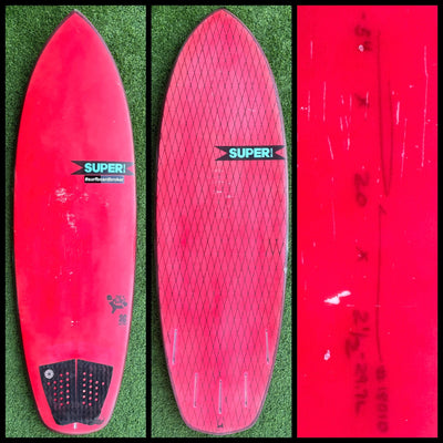 Super Surfboard 5’4 29L (USED) - Surfboardbroker