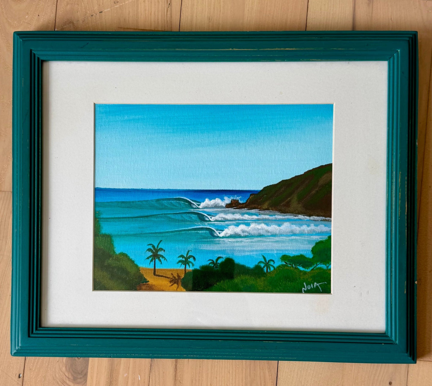 Surf Art 16”x13” “Barra de la Cruz” - Surfboardbroker