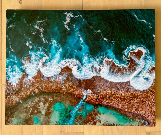 Surf Art 18”x14” “Sharks Cove” - Surfboardbroker