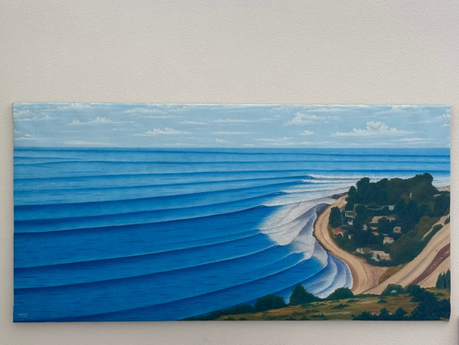 Surf Art 40”x 79” “Rincon” - Surfboardbroker