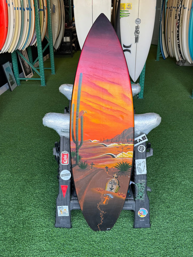 Surf Art 4’9” Surfboard “Mexican Point” - Surfboardbroker