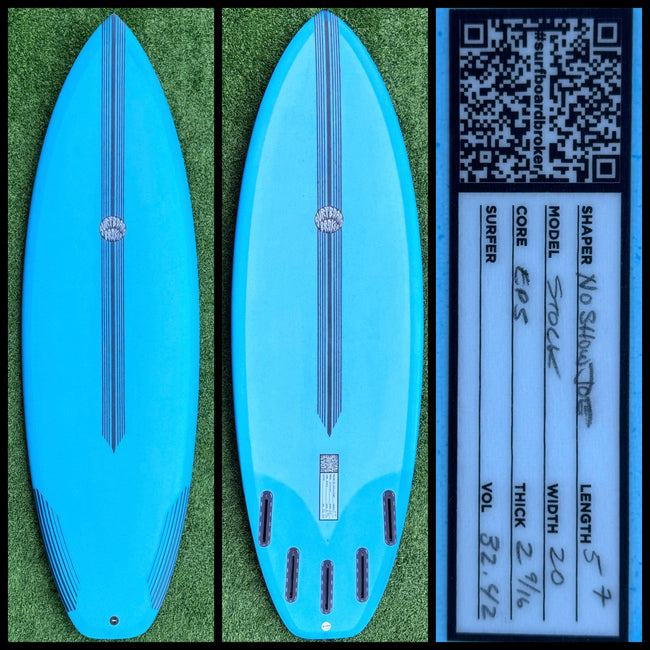 Surfboardbroker 5’7 32L (NEW) - Surfboardbroker