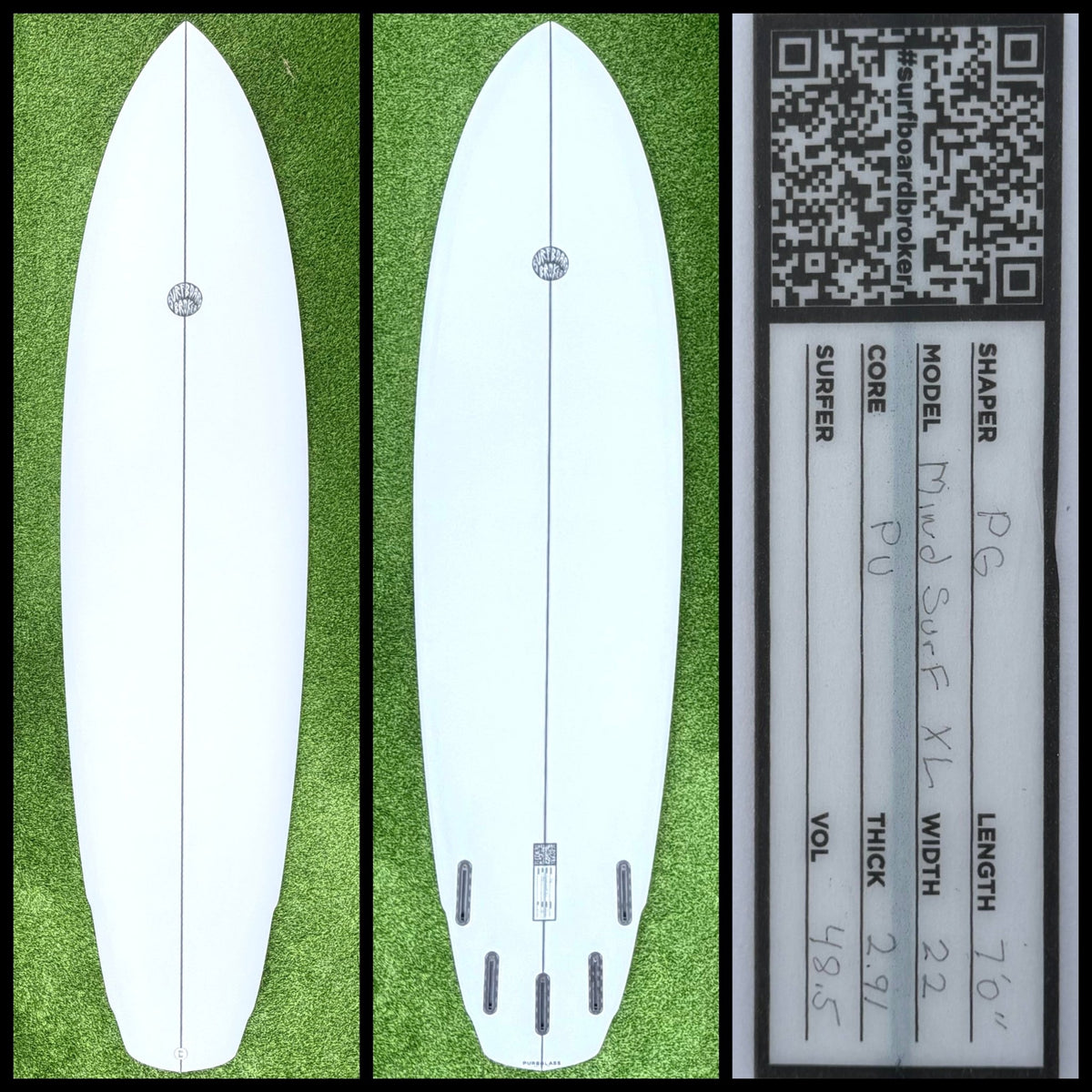 Surfboardbroker 7'0 48L (NEW) - Surfboardbroker