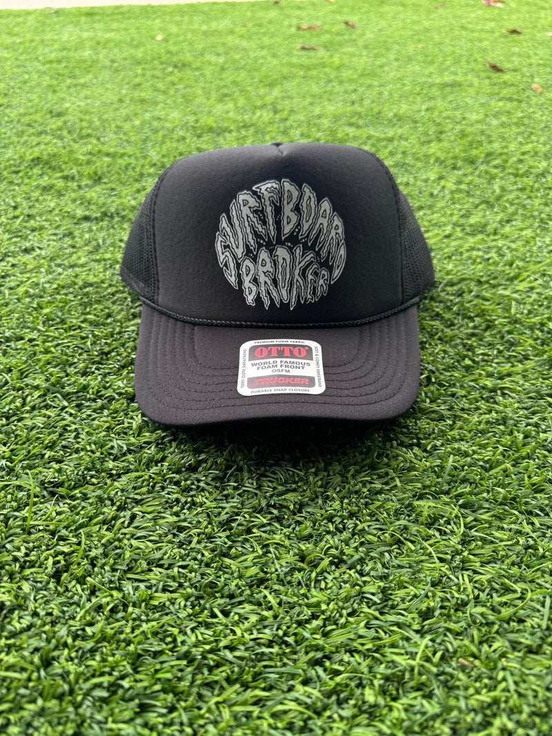 Surfboardbroker Black Trucker Hat - Surfboardbroker