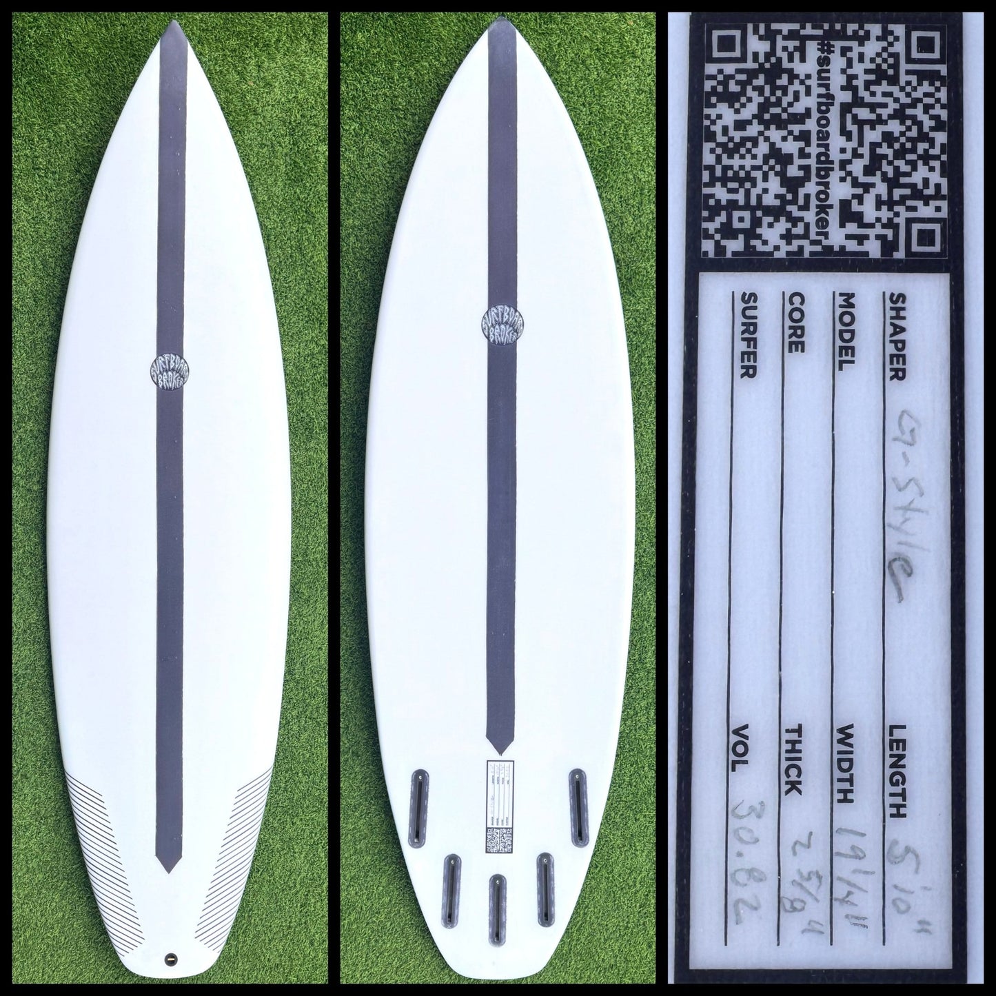 Surfboardbroker Surfboard 5'10 30L (NEW) - Surfboardbroker